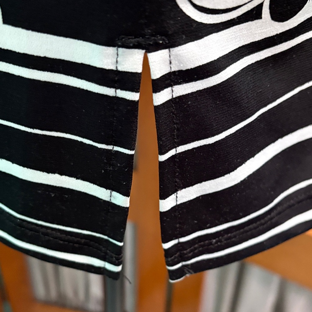 Chico's Monochrome Circle Pattern Blouse - image 7